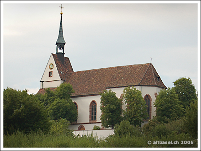 die einstige wallfahrtskirche st.chrischona auf dem dinkelberg