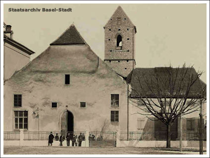 historsche aufnahme der ulrichskirche vor dem abriss 1886